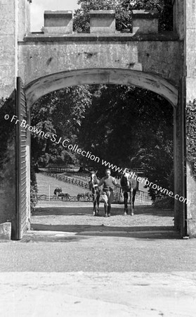 KILLEEN CASTLE   STABLE YARD ENTRANCE ARCH